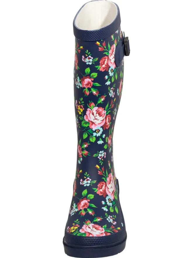 Bockstiegel Gummistiefel^Regenstiefel Julia in dunkelblau/multi