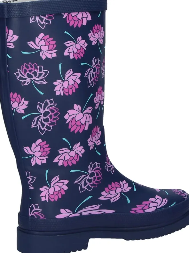 Bockstiegel Gummistiefel^Regenstiefel Lena in dunkelblau/multi