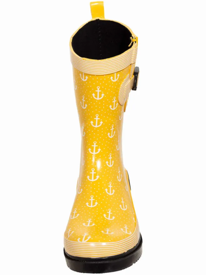 Regenstiefel Marleen in gelb/multi>Bockstiegel Online