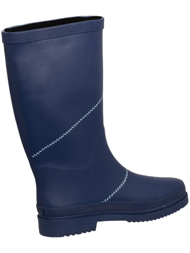 Bockstiegel Gummistiefel^Regenstiefel Simone in dunkelblau/weiß