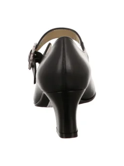 dirndl+bua Pumps^Riemchenpumps in Schwarz