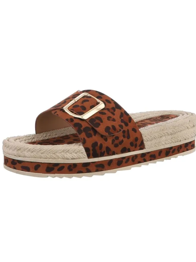 Sandale & Sandalette in Braun und Beige>Ital-Design Hot