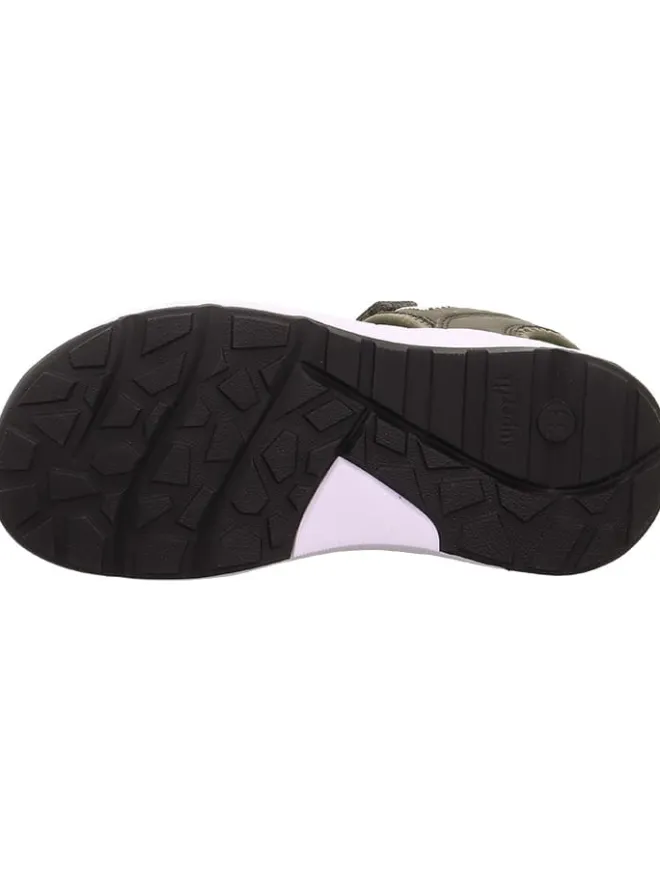 superfit Sandalen·Sandalen^Sandale "Criss cross" in Khaki/ Grün