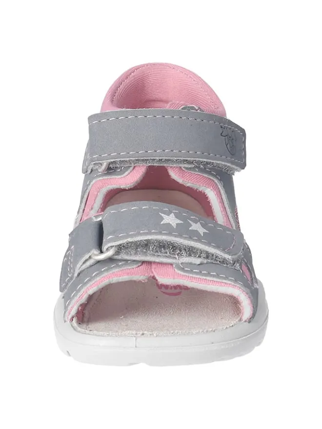 Sandalen "Arielle" in Grau/ Rosa>PEPINO New