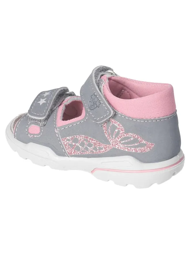 Sandalen "Arielle" in Grau/ Rosa>PEPINO New