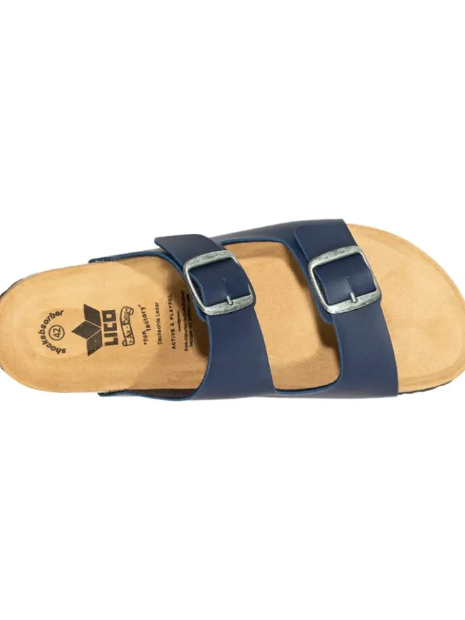 SALIHA Clogs & Pantoletten·Clogs^Sandalen Bioline-Pantolette in blau