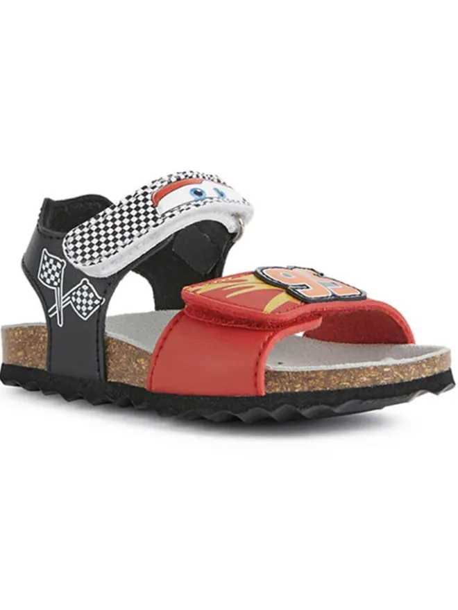 Geox Sandalen^Sandalen "Chalki" in Rot/ Schwarz