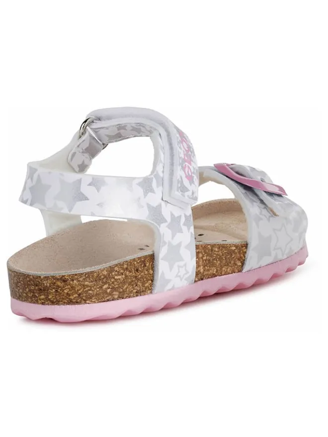 Geox Sandalen^Sandalen "Chalki" in Weiß/ Silber