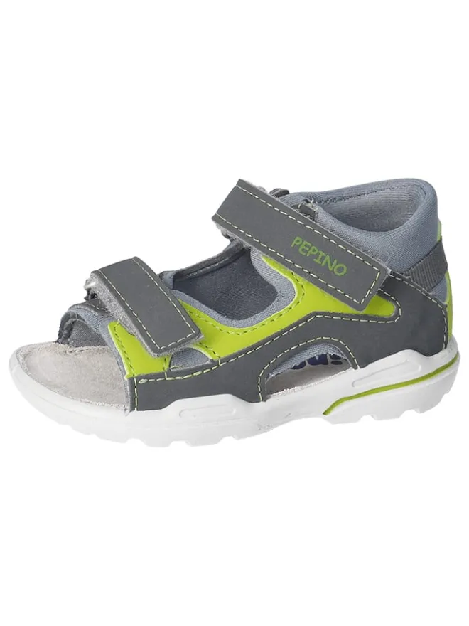 Sandalen "Espi" in Grau/ Grün>PEPINO Online