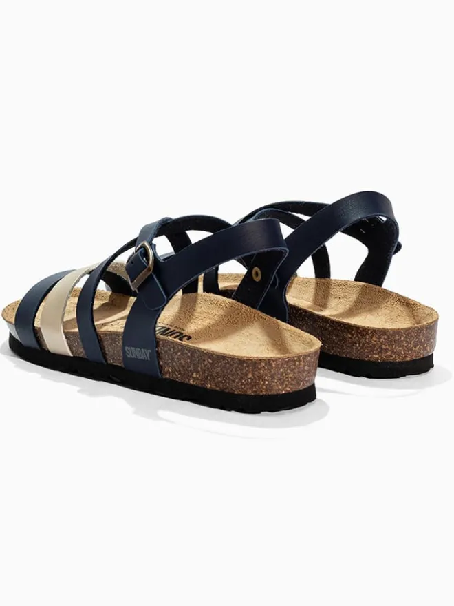 Sunbay Sandalen^Sandalen "Gravita" in Dunkelblau