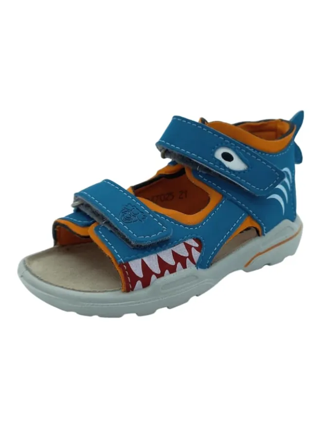 Ricosta Krabbelschuhe^Sandalen in Blau