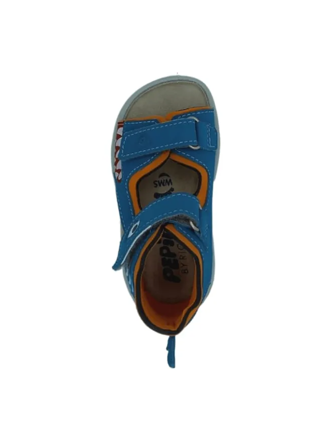 Ricosta Krabbelschuhe^Sandalen in Blau