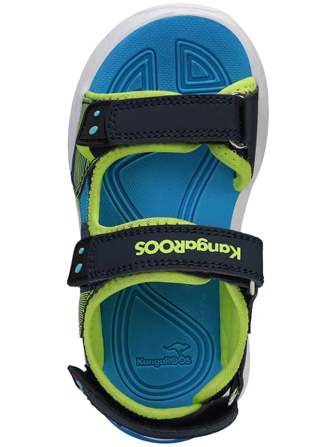 Kangaroos Sandalen·Sandalen^Sandalen in Blau/ Schwarz
