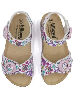 billowy Sandalen·Sandalen^Sandalen in Bunt