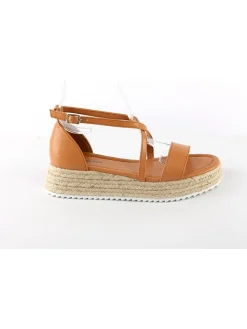 Sandalen in Camel>Foreverfolie Discount