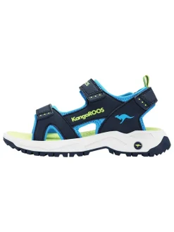 Sandalen in Dunkelblau/ Grün>Kangaroos Hot