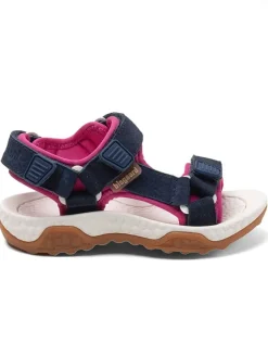 Sandalen in Dunkelblau/ Pink>bisgaard Best