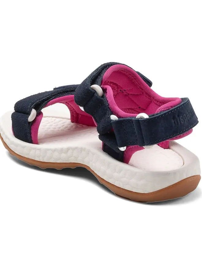 Sandalen in Dunkelblau/ Pink>bisgaard Best