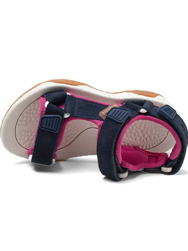Sandalen in Dunkelblau/ Pink>bisgaard Best