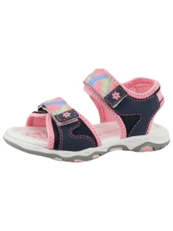 Tom Tailor Sandalen·Sandalen^Sandalen in Dunkelblau/ Rosa/ Bunt