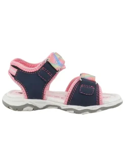 Tom Tailor Sandalen·Sandalen^Sandalen in Dunkelblau/ Rosa/ Bunt
