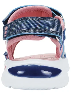 Sandalen in Dunkelblau/ Rosa><noscript><img width=