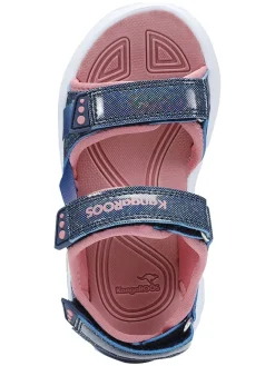 Sandalen in Dunkelblau/ Rosa><noscript><img width=
