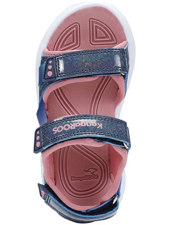 Sandalen in Dunkelblau/ Rosa>Kangaroos Clearance