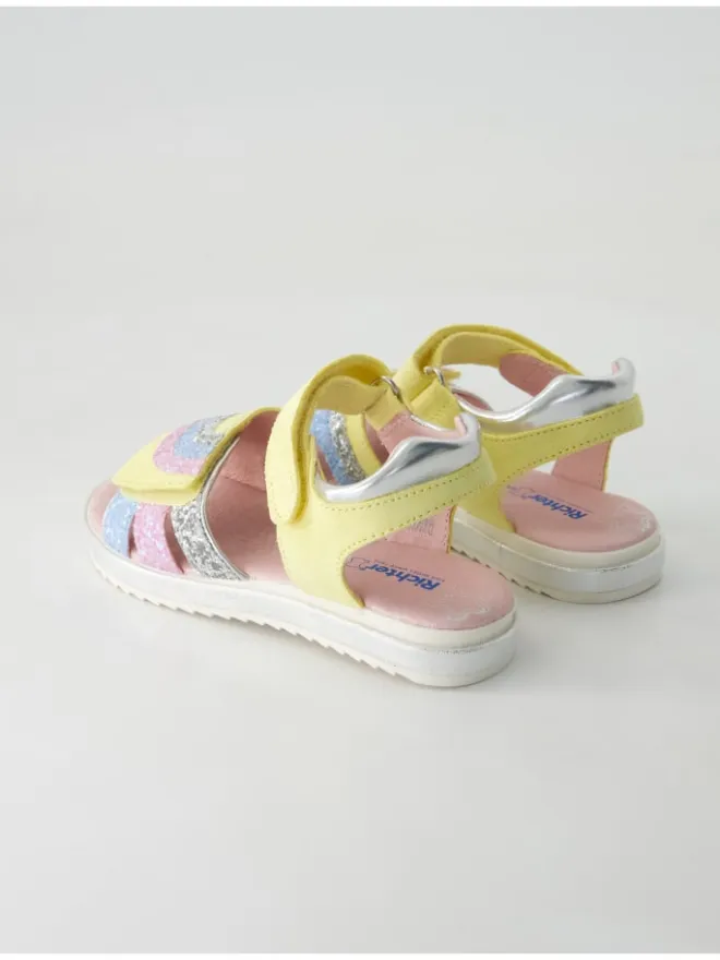 Richter Shoes Sandalen·Sandalen^Sandalen in Gelb