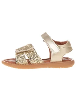 Sandalen in Gold>lamino Discount