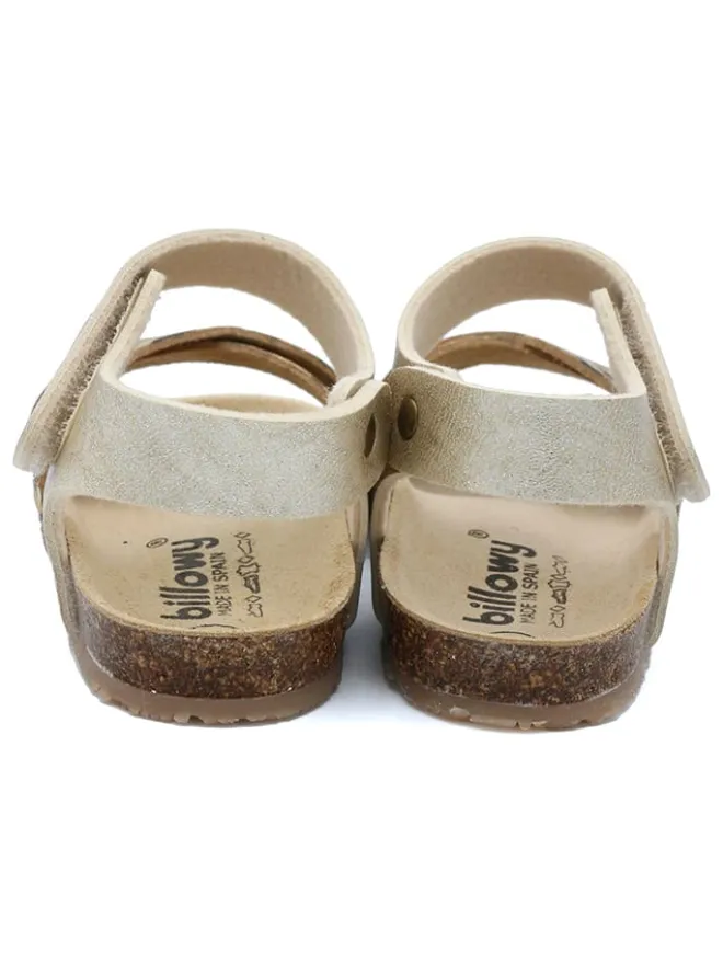 billowy Sandalen^Sandalen in Gold