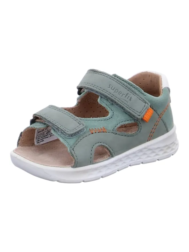 superfit Krabbelschuhe^Sandalen in Grün