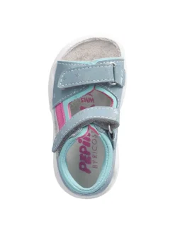 Sandalen in Hellblau><noscript><img width=