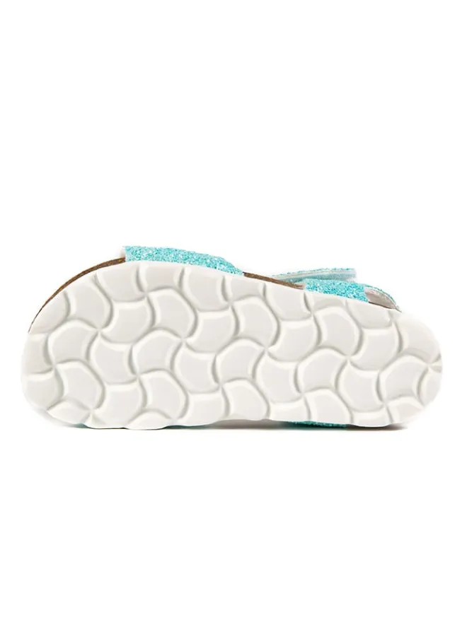 Sandalen in Hellblau>billowy New