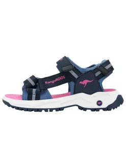 Sandalen in Pink/ Dunkelblau>Kangaroos Hot