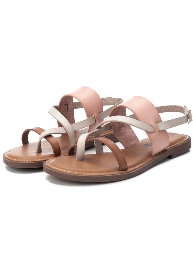 Sandalen in Rosa/ Beige>Refresh Sale