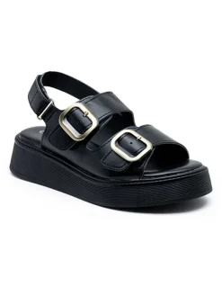 Sandalen in Schwarz>Foreverfolie Best