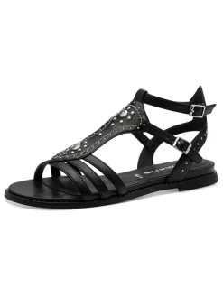 Sandalen in Schwarz><noscript><img width=