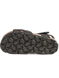 Sandalen in Schwarz><noscript><img width=