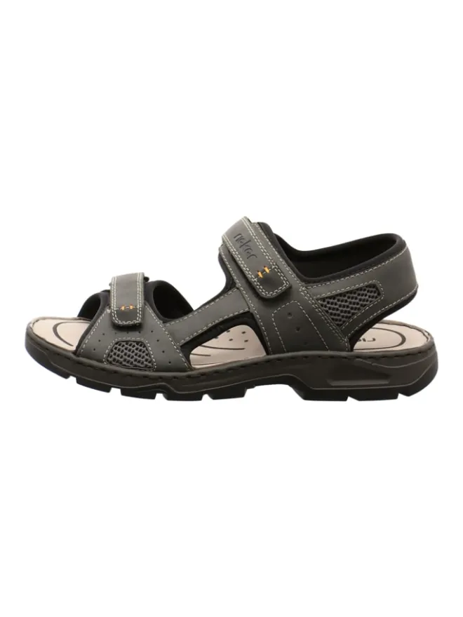 rieker Sandalen & Pantoletten^Sandalen in Schwarz
