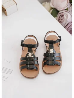 Sandalen in Schwarz><noscript><img width=