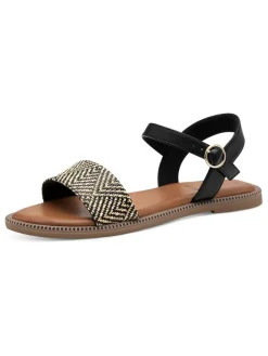 s.Oliver Sandalen^Sandalen in Schwarz/ Beige
