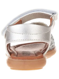 Sandalen in Silber><noscript><img width=