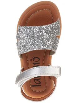 Sandalen in Silber><noscript><img width=