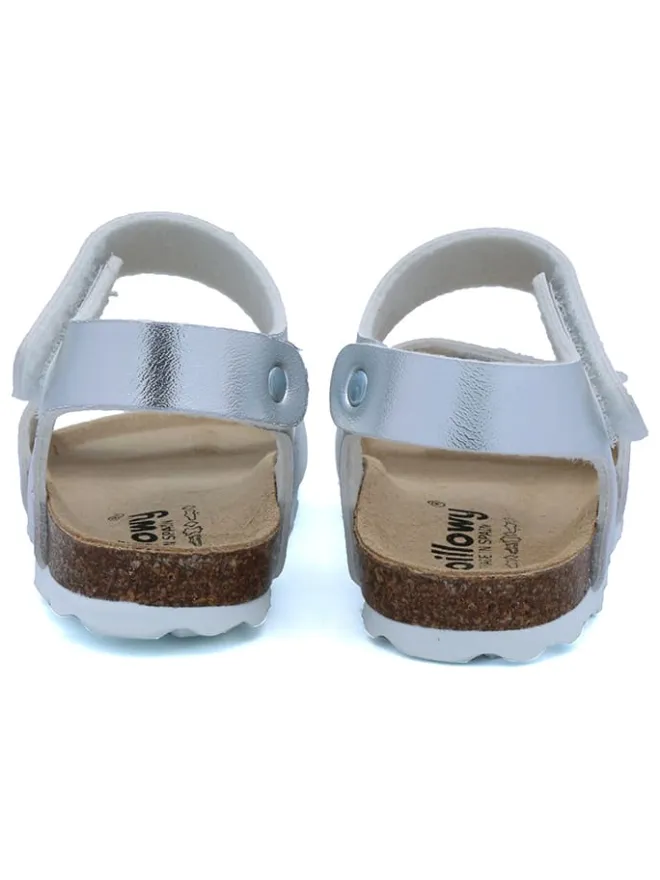 Sandalen in Silber>billowy