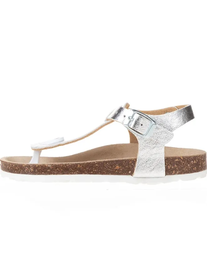 BIO PINGÜIN Sandalen·Sandalen^Sandalen in Silber