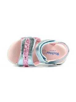 Sandalen in Türkis><noscript><img width=