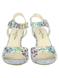 LAURA VITA Sandalen^Sandalen in Weiß Kombi