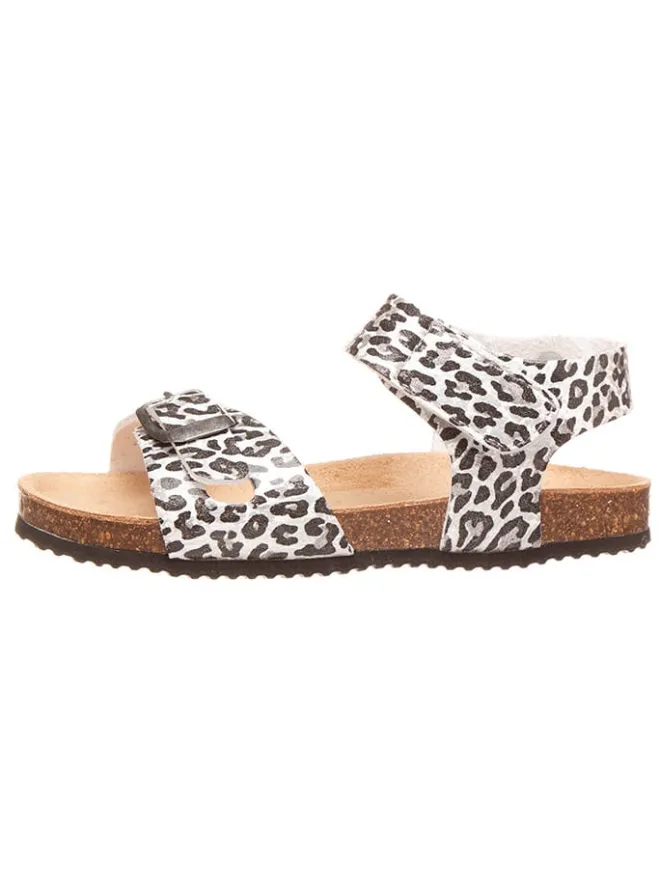 Sandalen in Weiß/ Schwarz>Little Sky Outlet