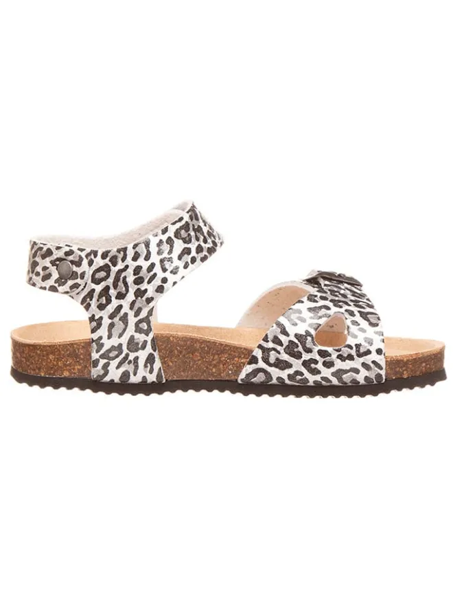 Sandalen in Weiß/ Schwarz>Little Sky Outlet